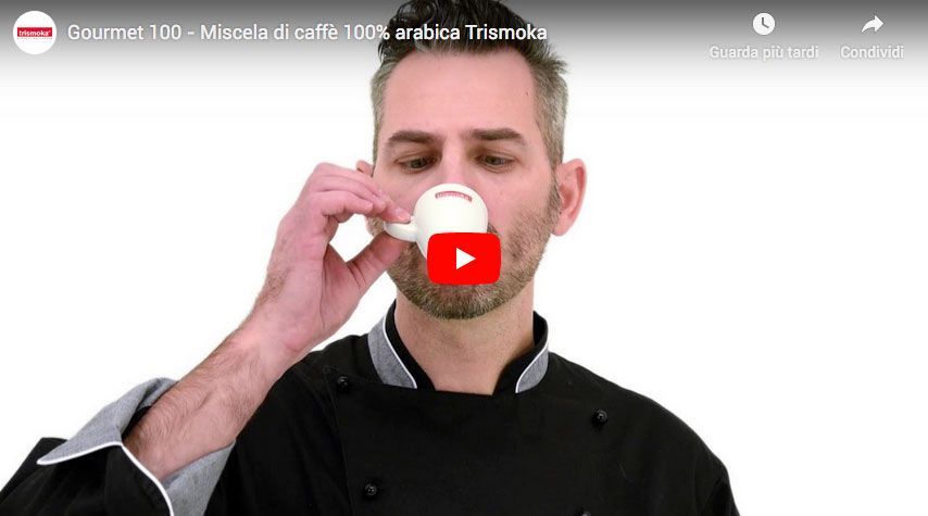 video Gourmet 100 - Miscela di caffè 100% arabica Trismoka